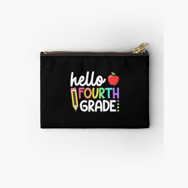 Item preview, Hello Fourth Grade Team 4th Grade Back to School Teacher Kid designed and sold by Blok45.