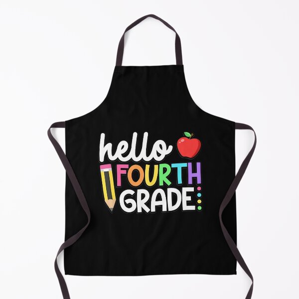 Item preview, Hello Fourth Grade Team 4th Grade Back to School Teacher Kid designed and sold by Blok45.