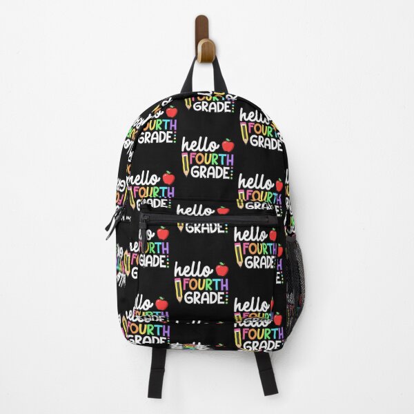 Item preview, Hello Fourth Grade Team 4th Grade Back to School Teacher Kid designed and sold by Blok45.