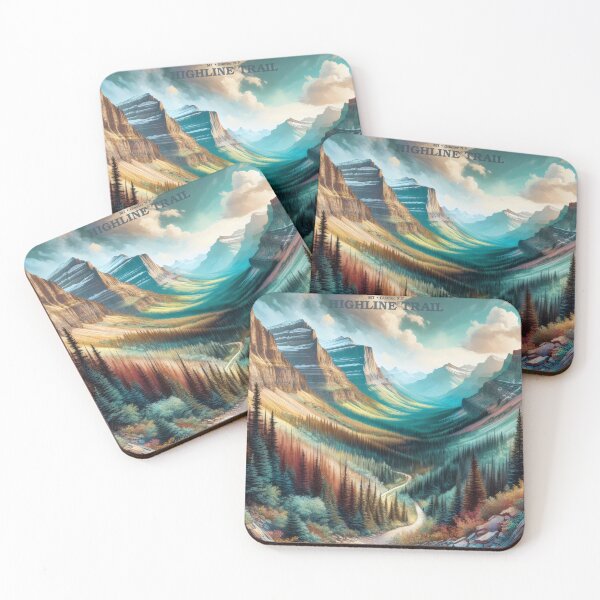 Item preview, HIGHLINE TRAIL - GLACIER NATIONAL PARK  designed and sold by wildexperience.