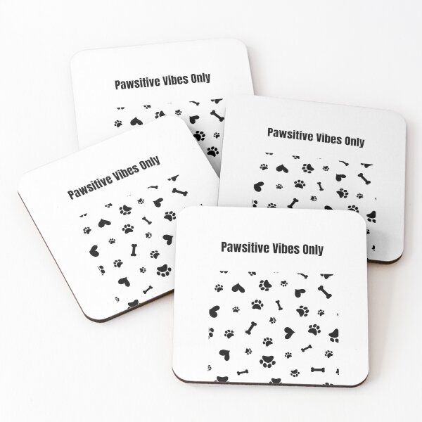 Item preview, Pawsitive Vibes Only  designed and sold by PetMemeCo.