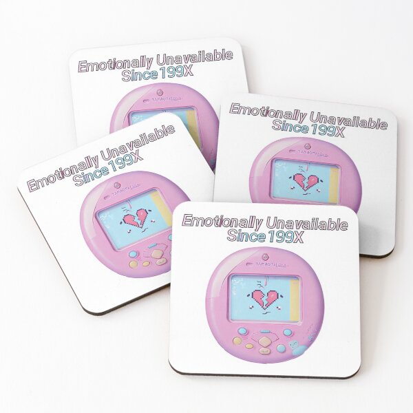 Item preview, Emotionally Unavailable Since 199X – Tamagotchi Breakdown Reloaded Amalgamation Grad Legacy designed and sold by Imaginarium of Chaos falcon88 .