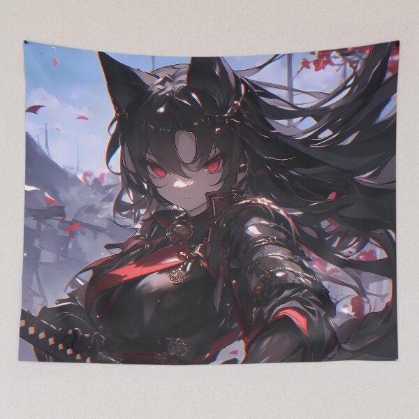 Item preview, Akame Akame Ga Kill Anime Shadow Blade Assassin designed and sold by juniorcastros.