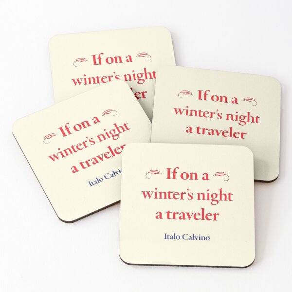 Item preview, Italo Calvino, If on a winter's night a traveler designed and sold by CharlottePlaceArt.