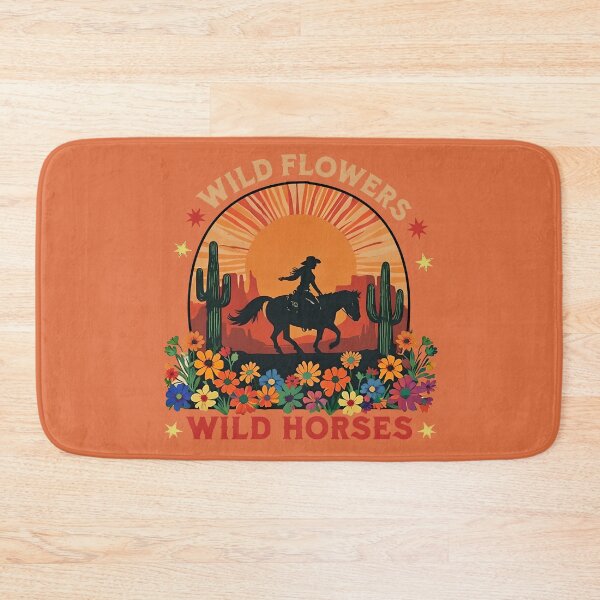 Item preview, COWGIRL RIDING HER HORSE AGAINST A TWILIGHT SKY designed and sold by WendyMaree.