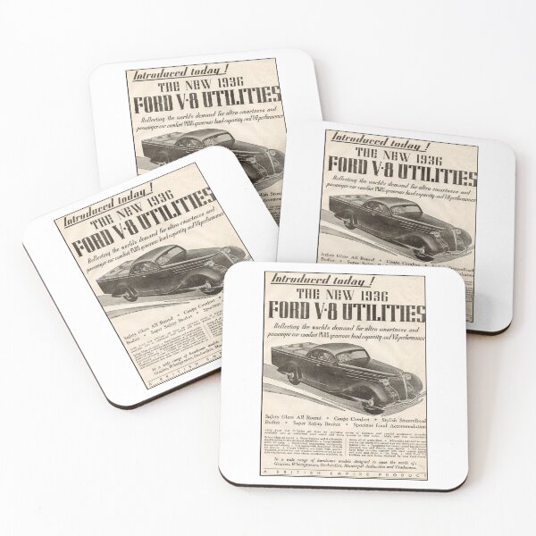 Item preview, 1936 Ford V8 Utility World's First Ute Vintage Advert - Rare Australian Motoring History  designed and sold by taspaul.