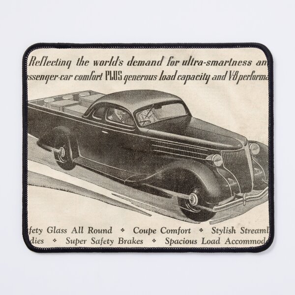 Item preview, 1936 Ford V8 Utility World's First Ute Vintage Advert - Rare Australian Motoring History designed and sold by taspaul.