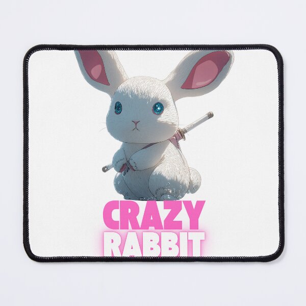 Item preview, Adorable Blue Eyes White Rabbit Samurai designed and sold by pkvorakorn.
