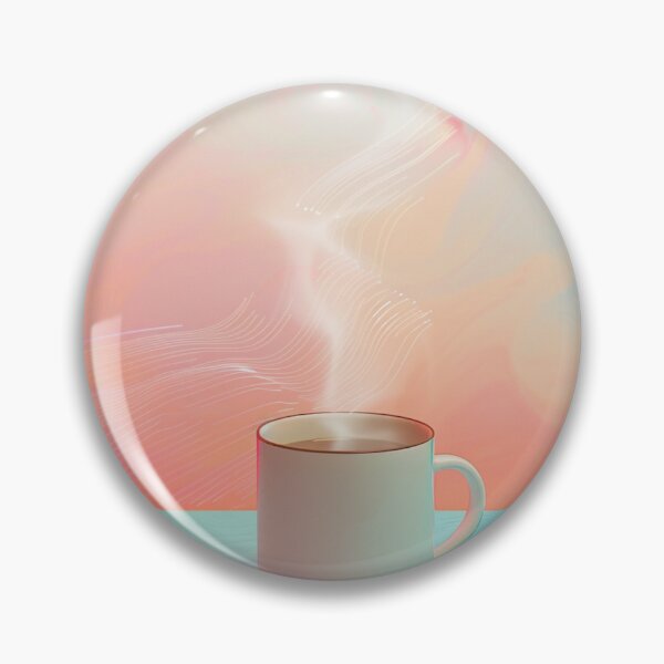 Item preview, Momento de café de ensueño pastel designed and sold by AITuneSphere.