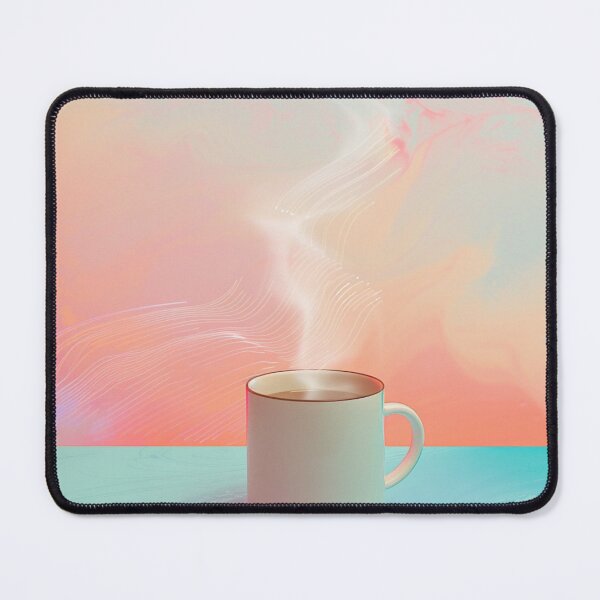 Aperçu de l'œuvre Moment café Pastel Dream créée et vendue par AITuneSphere.