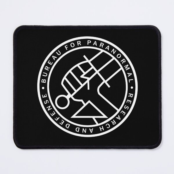 Item preview, BPRD Logo White designed and sold by Harry Draws Straws.