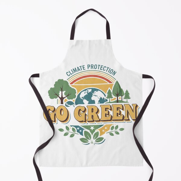 Item preview, Go Green: A Classic Call for Climate Protection designed and sold by ART-POD-PL.