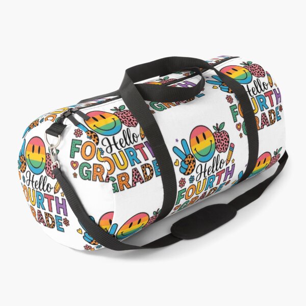 Item preview, Hello Fourth Grade Team 4th Grade Back to School Teacher Kid designed and sold by Blok45.
