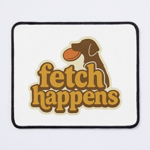 Item preview,  Fetch Happens –  Dog Sticker designed and sold by ֍ NishlaArts ֍.