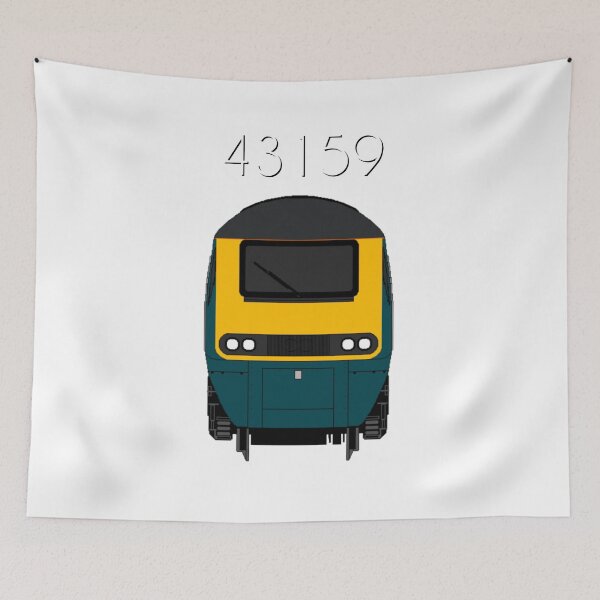 Item preview, Class 43 hst 43159 Rio Warrior  designed and sold by TrainFanatic.