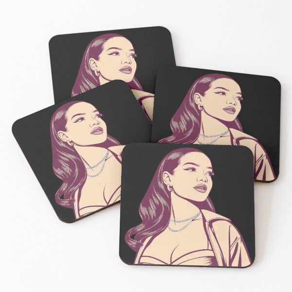 Item preview, Shirin David – Pop Art Portrait Illustration designed and sold by Har-vee.