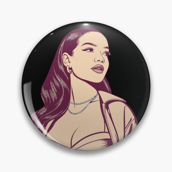 Item preview, Shirin David – Pop Art Portrait Illustration designed and sold by Har-vee.