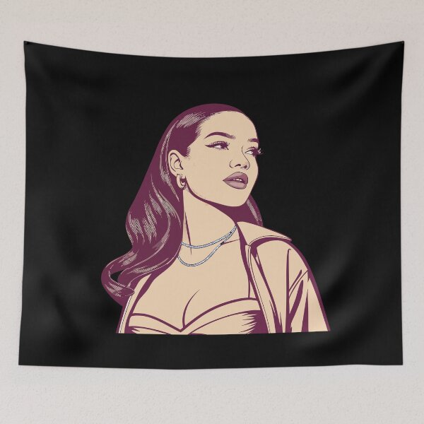 Item preview, Shirin David – Pop Art Portrait Illustration designed and sold by Har-vee.