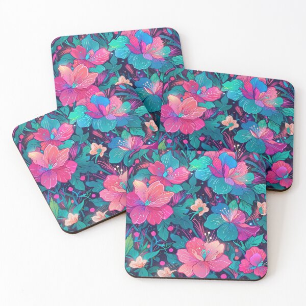 Item preview, Neon Flowers designed and sold by CoolPixels.