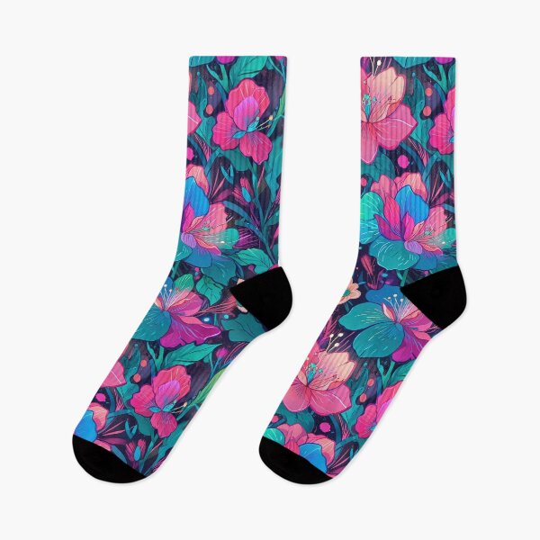 Item preview, Neon Flowers designed and sold by CoolPixels.