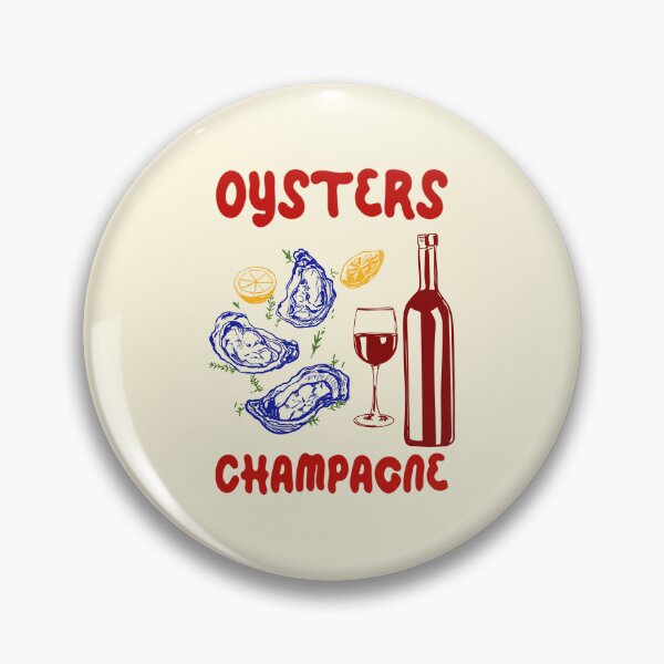 Item preview, Oysters & Champagne Illustration designed and sold by MaiZephyr.