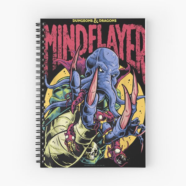 Item preview, Dungeons Dragons Mindflayer Logo designed and sold by MirandaBejaran.
