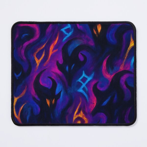 Item preview, Luminous Shadow Realms Pattern designed and sold by mpdesigns73.