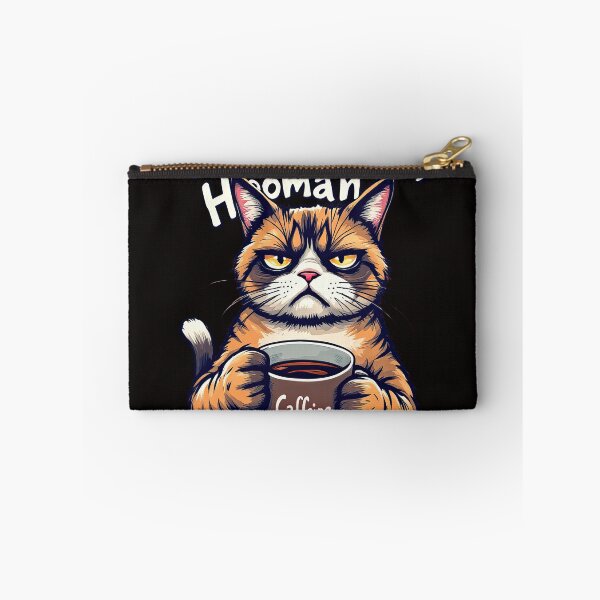 Item preview, There is a cat that is holding a cup of coffee designed and sold by cafegrafis.