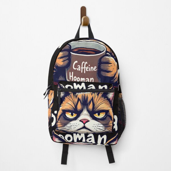 Item preview, There is a cat that is holding a cup of coffee designed and sold by cafegrafis.