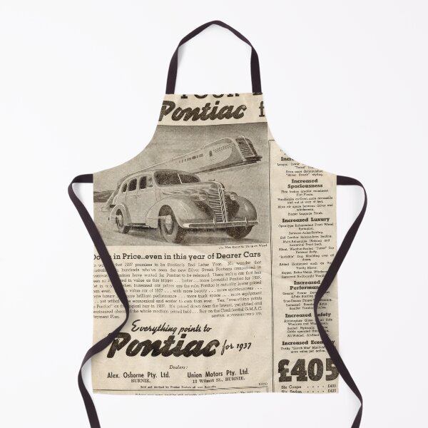 Item preview, 1937 Pontiac Silver Streak Vintage Advert - Classic American Car Art Deco Era designed and sold by taspaul.