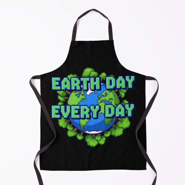 Item preview, Earth Day Every Day: A Pixelated Vision for Planet Protection designed and sold by ART-POD-PL.