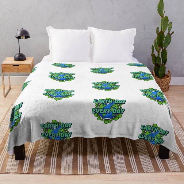 Item preview, Earth Day Every Day: A Pixelated Vision for Planet Protection designed and sold by ART-POD-PL.