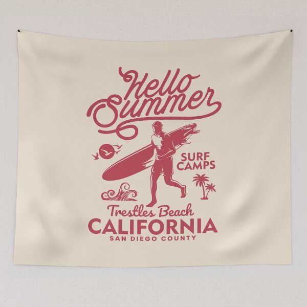 Item preview, Trestles Beach Summer Surf Camp Surfing San Diego County California designed and sold by eclecTEEq.