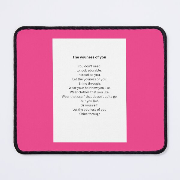 Item preview, Poem : The youness of you by Emma Amies designed and sold by Emma Amies.