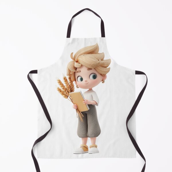 Item preview, Virgo Zodiac Chibi Boy – Kawaii Astrology Illustration designed and sold by GoldenChiArt.