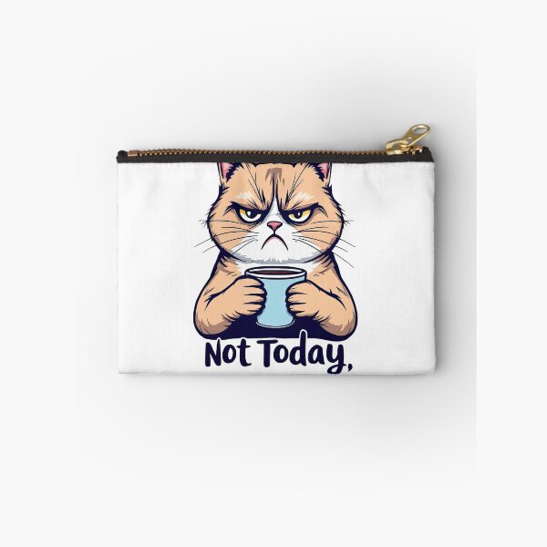 Item preview, There is a cat that is holding a cup of coffee designed and sold by cafegrafis.