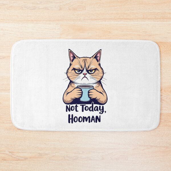 Item preview, There is a cat that is holding a cup of coffee designed and sold by cafegrafis.