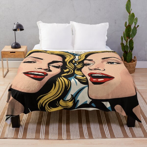 Item preview, 1960s Besties, Friends and Lovers Pop Art Parody designed and sold by NickWhittleArt.