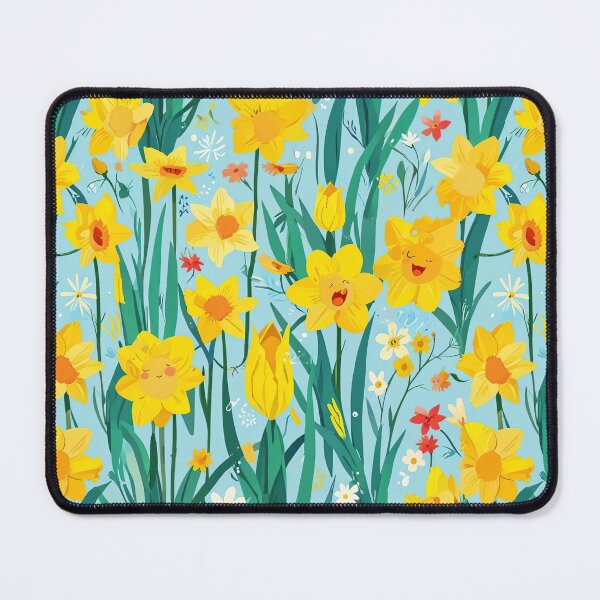 Item preview, Cartoon Daffodils designed and sold by CoolPixels.
