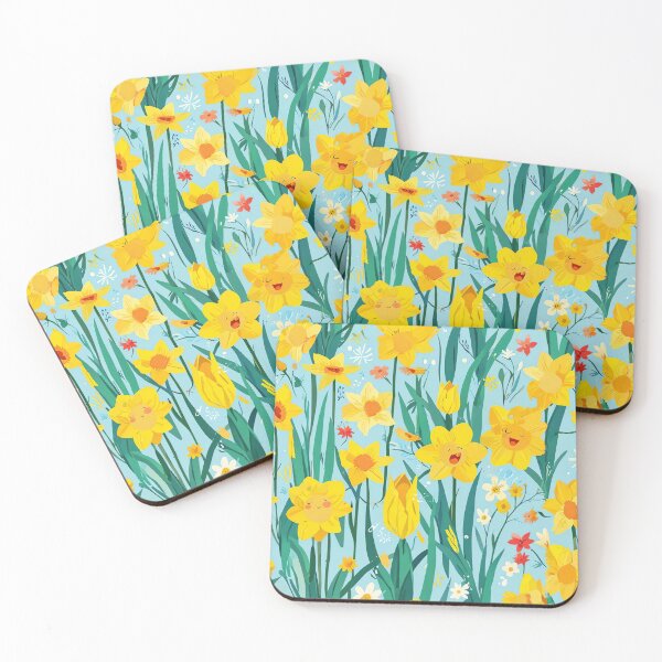 Item preview, Cartoon Daffodils designed and sold by CoolPixels.