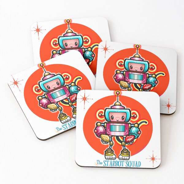 Item preview, The StarBot Squad - Everything Frank Orange designed and sold by MetroINKbooks.