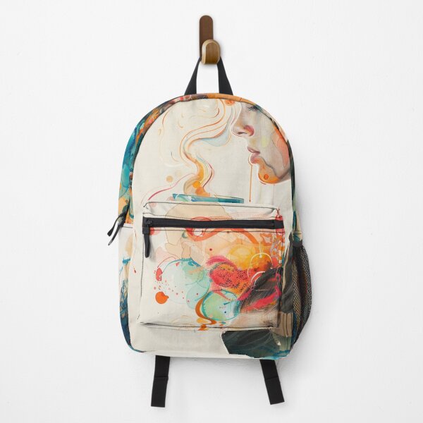Item preview, Colorful Thoughts over Morning Coffee designed and sold by AITuneSphere.