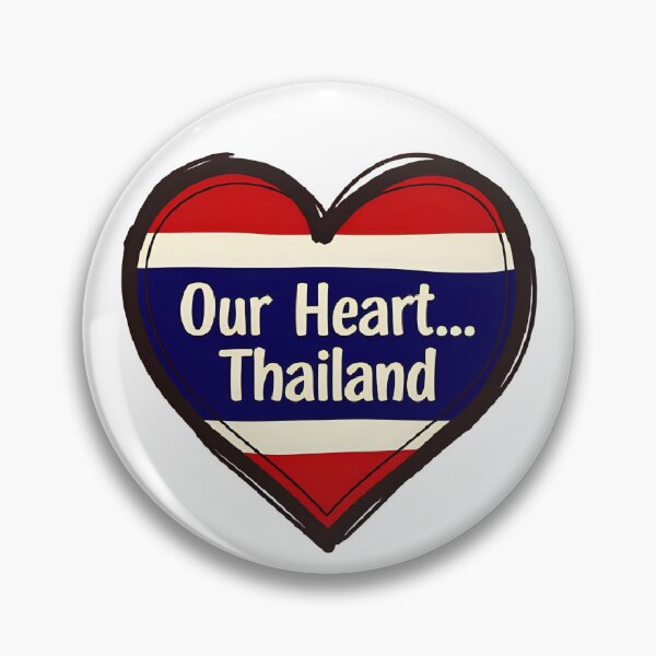 Item preview, Our Heart...Thailand! T-Shirt Patriotic Love for Homeland Gift designed and sold by Just You Tee | Say It Loud, Wear It Proud.