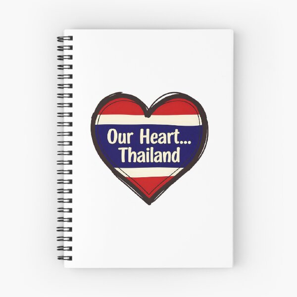 Item preview, Our Heart...Thailand! T-Shirt Patriotic Love for Homeland Gift designed and sold by Just You Tee | Say It Loud, Wear It Proud.