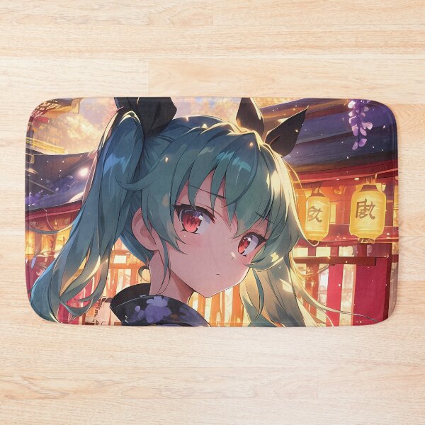 Item preview, Anchovy Girls Und Panzer Anime Yukata Wisteria Glow designed and sold by earlobejerk.