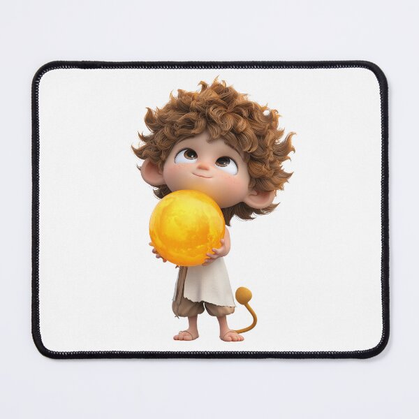 Item preview, Leo Zodiac Chibi Boy – Cute Birthday Gift for Leo Kids designed and sold by GoldenChiArt.