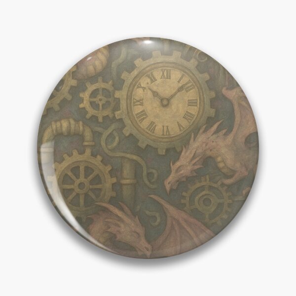 Item preview, Pastel Clockwork Drakes designed and sold by mpdesigns73.