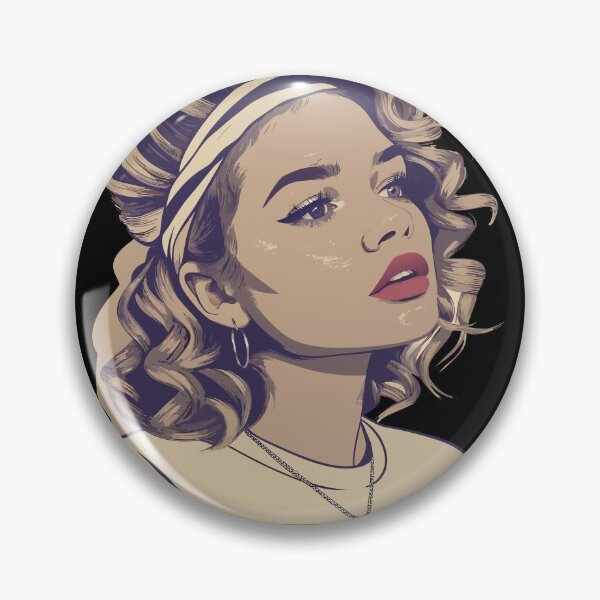 Item preview, Shirin David – Retro Pop Art Portrait designed and sold by Har-vee.