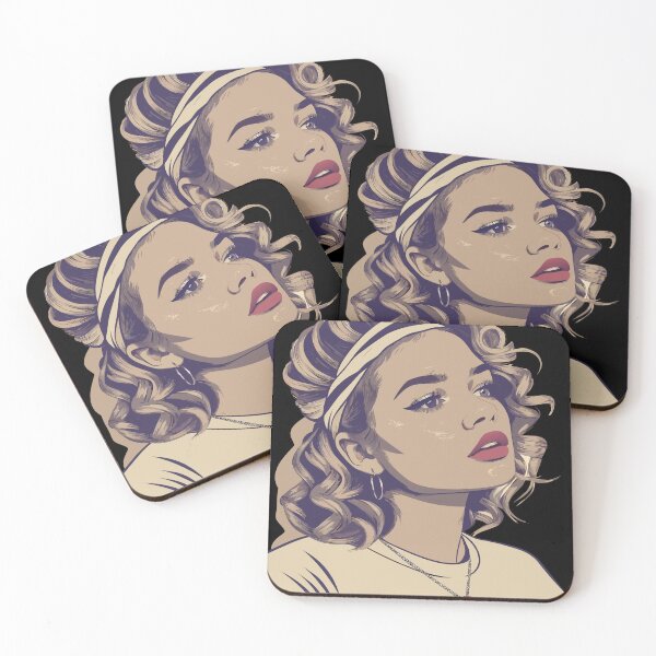Item preview, Shirin David – Retro Pop Art Portrait designed and sold by Har-vee.