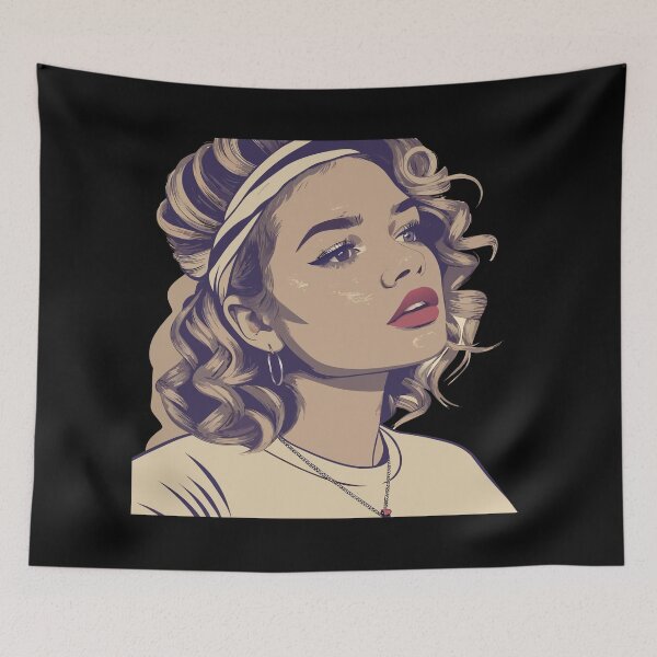 Item preview, Shirin David – Retro Pop Art Portrait designed and sold by Har-vee.